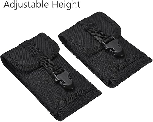 Miniatura 5 de EDC - Funda táctica militar MOLLE para teléfono con clip de cinturón de nailon para iPhone 11/X/XR/XS 7 Plus 6S 6 Plus Galaxy Note 5 S10 S8 S7 Edge