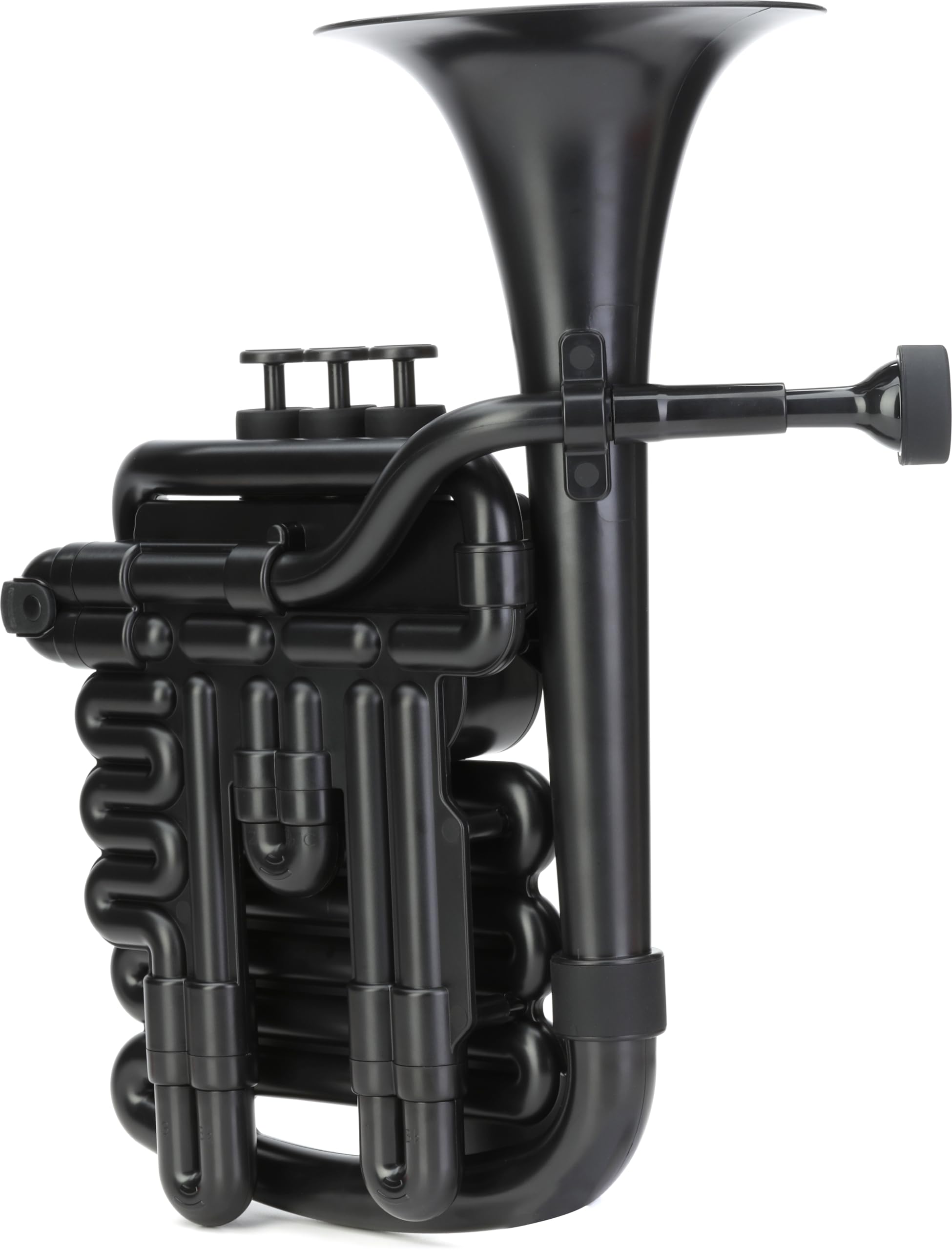 Nuvo jHorn en negro con ribete negro, talla única N610JHBBK