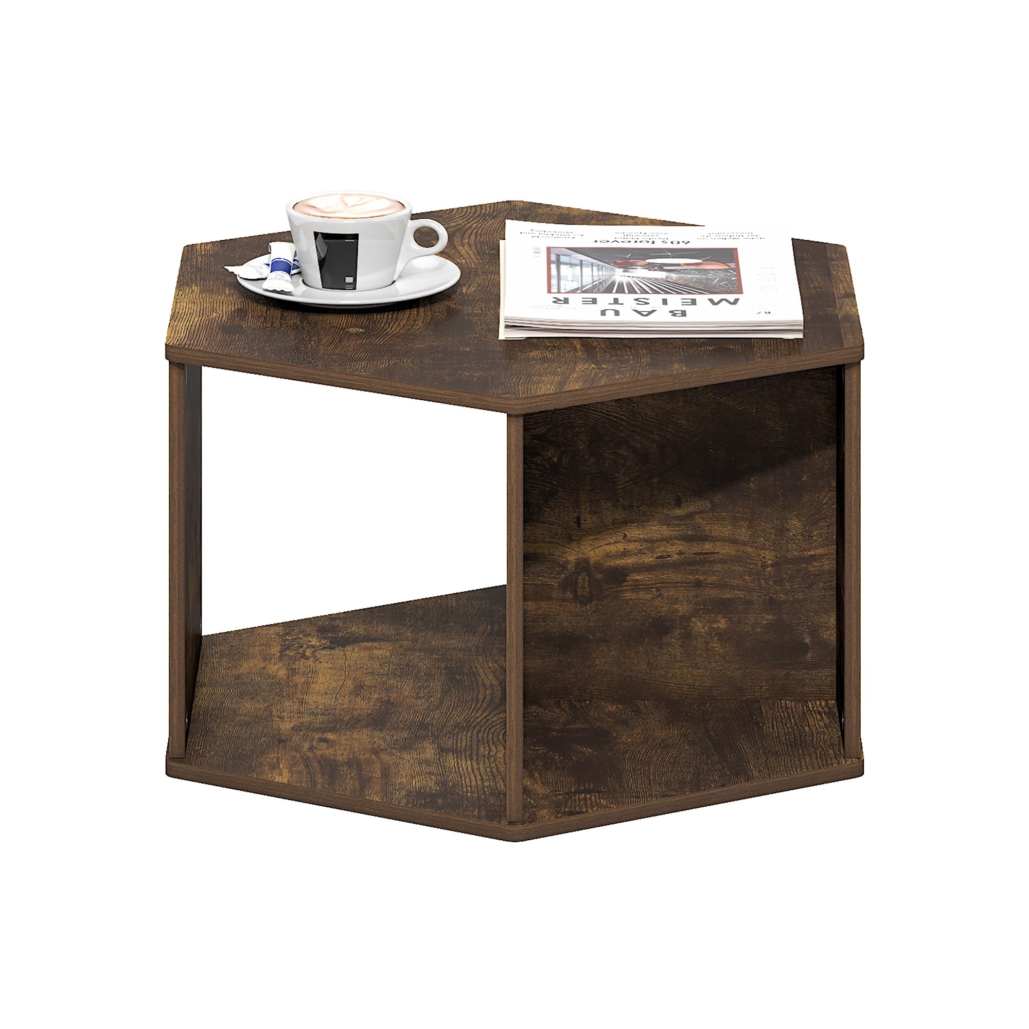 Amazon.com: Furinno Simple Design Coffee Table, Hexagon Modern