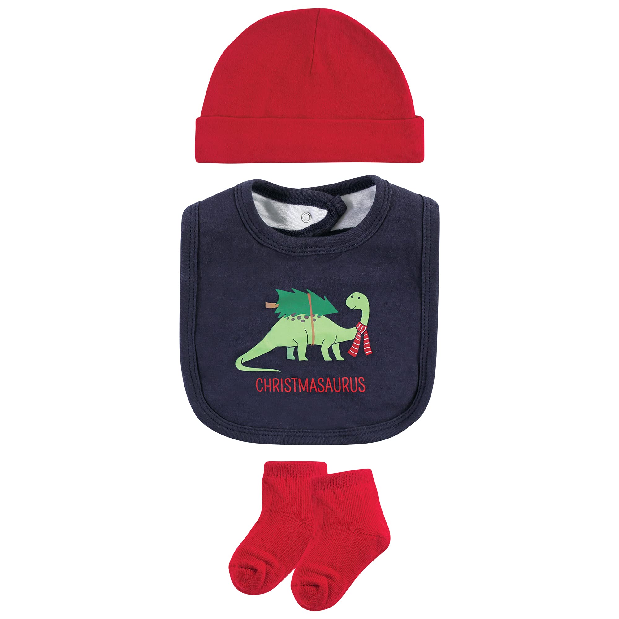 Hudson Baby Conjunto de canastilla de algodón para bebés