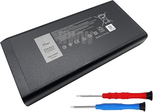 HWW Nueva batería de 11.1 V 65 Wh 4XKN5 CJ2K1 compatible con Dell Latitude E5404 E7404 X8VWF Series