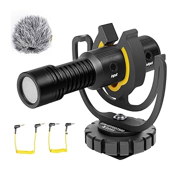Amazon.com: Deity V-Mic D4 Mini Video Microphone 20mph Wind