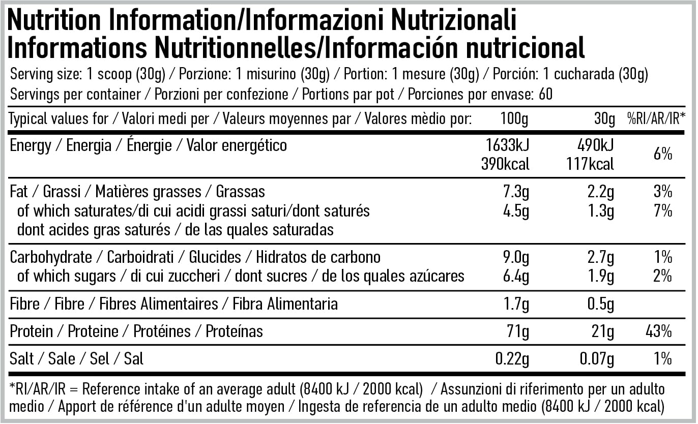 Per4m Egg White Protein Powder (900g) Biscuit au caramel
