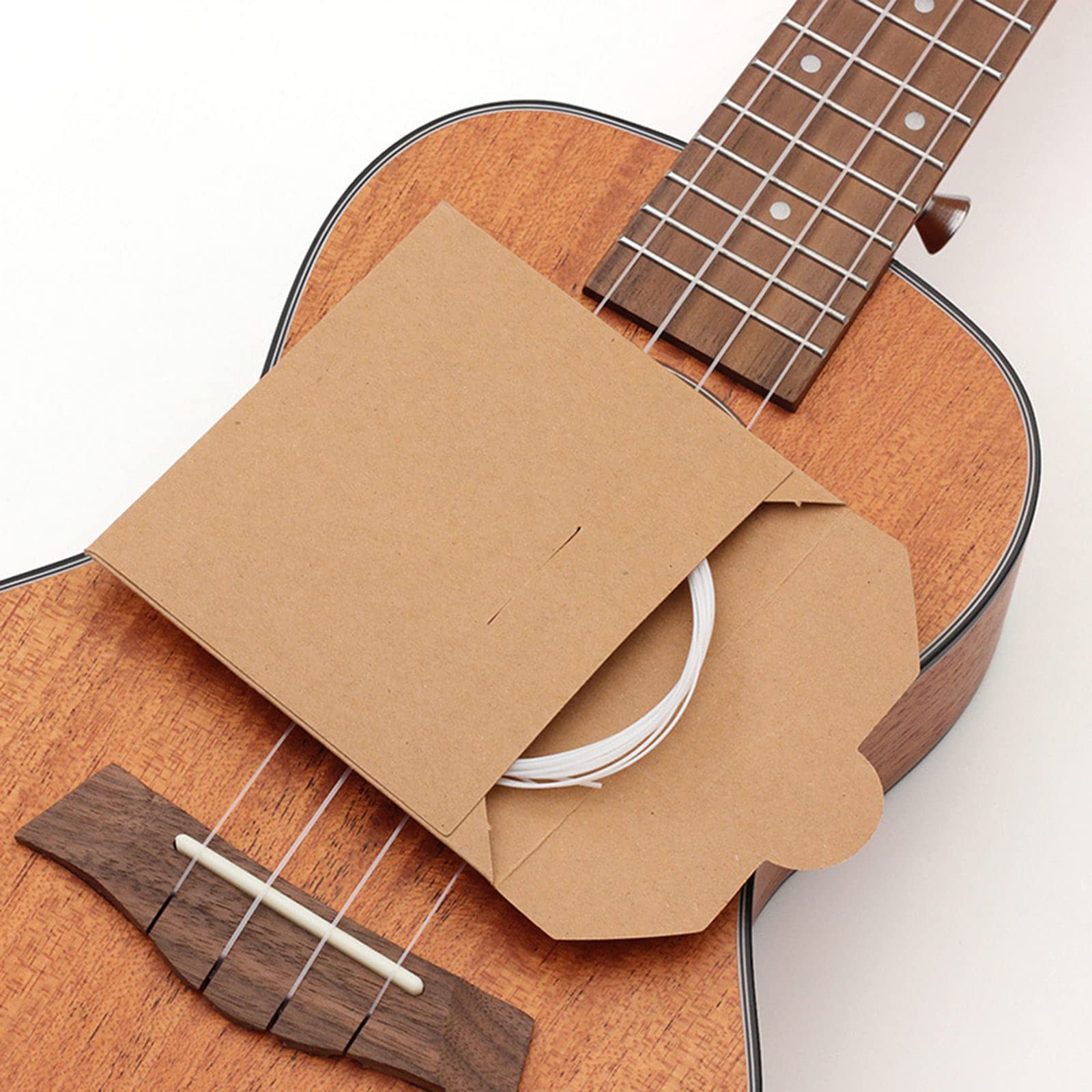 Ukulele Saiten Set 4 Stück Klar Nylon Saiten Ersatzteile Zubehör für Ukulele