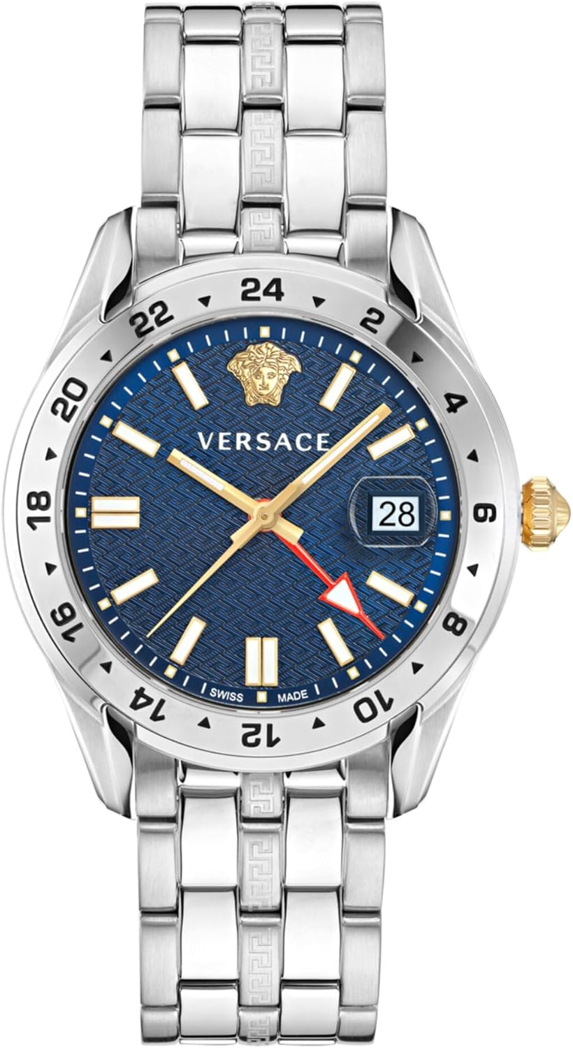Versace Greca Time GMT Watch