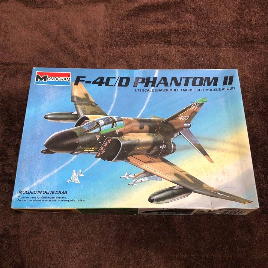 Amazon.co.jp: モノグラム 1 72 F-4C D ファントム2 プラモデル