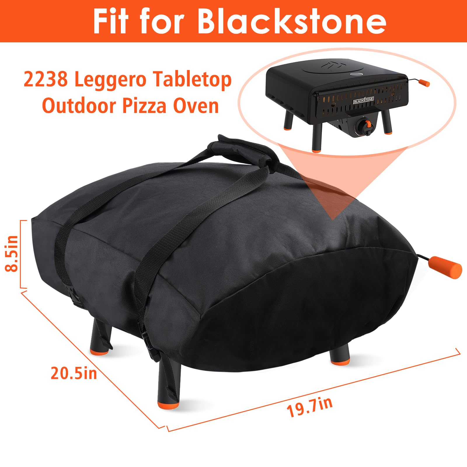 Amazon.com : Pizza Oven Carry Case for Blackstone 2238 Leggero
