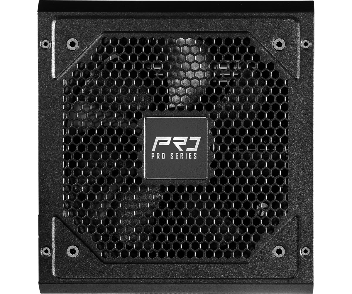 ASRock Pro Series PRO-750B Zasilacz 750 W 80Plus Brązowy ATX3.1 i PCIe5.1 z podwójnym kolorowym kablem 12 V-2 x 6 120 mm Wentylator o niskim poziomie hałasu