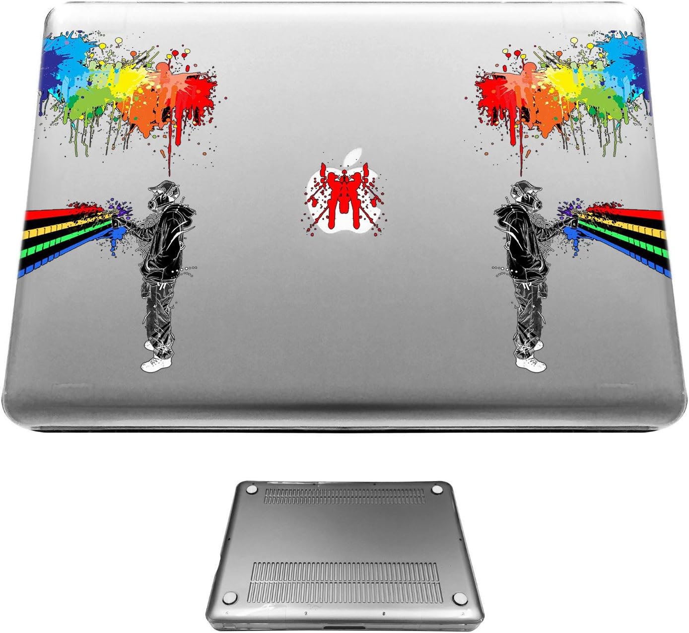 Amazon c01300 Fun Graffiti Spray Paint Splash Design Macbook pro