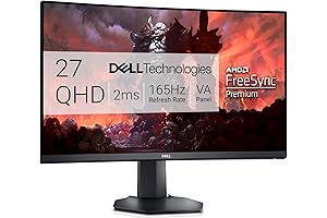 Dell S2722DGM Curved Gaming Monitor: Unleash Immersive Gameplay