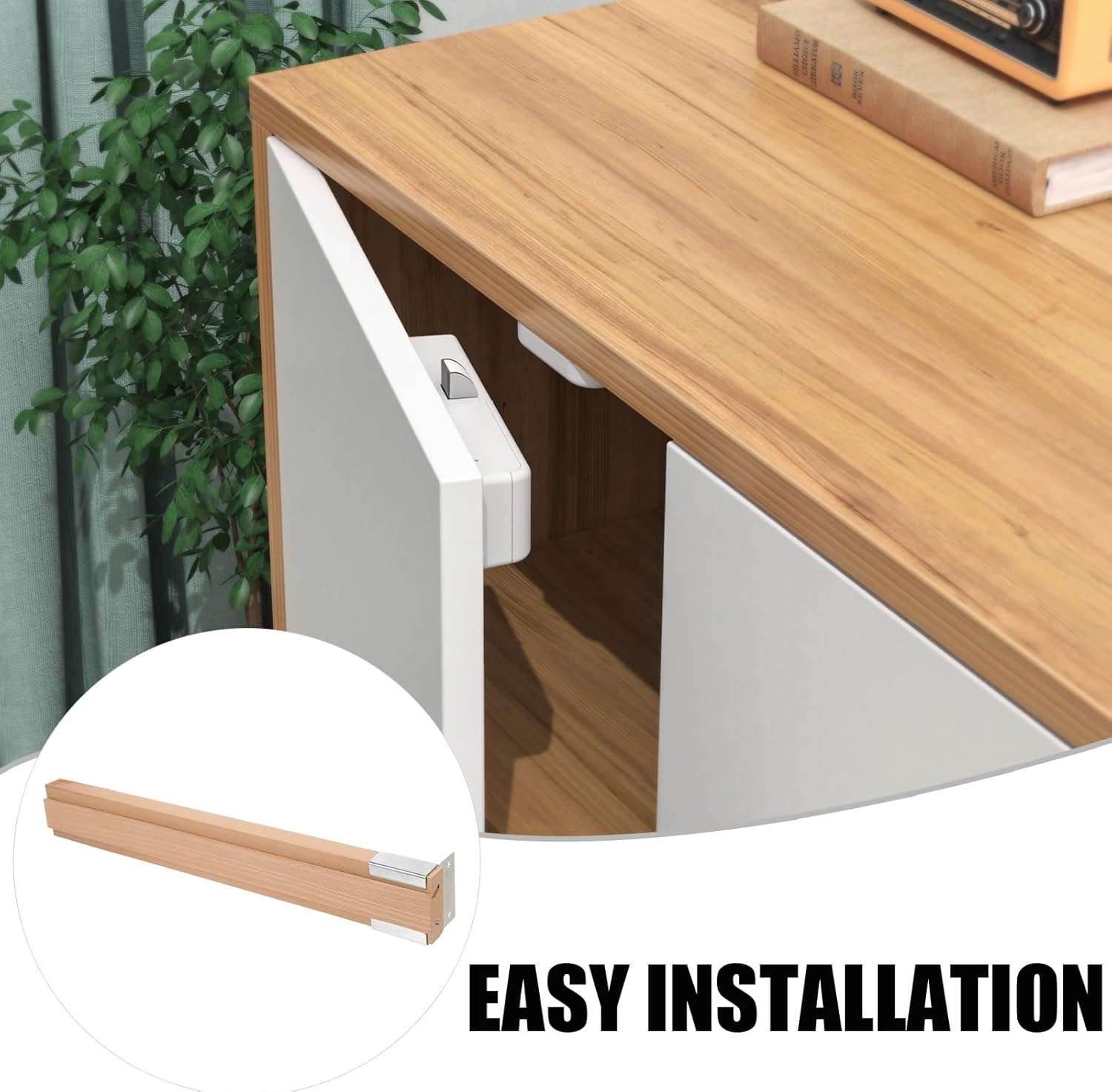 Hardware Full Extension Side Mount Drawer Slides Solid Wood Drawer Slides Furniture Guides Cabinet Glides Iron Replacement Parts Wooden