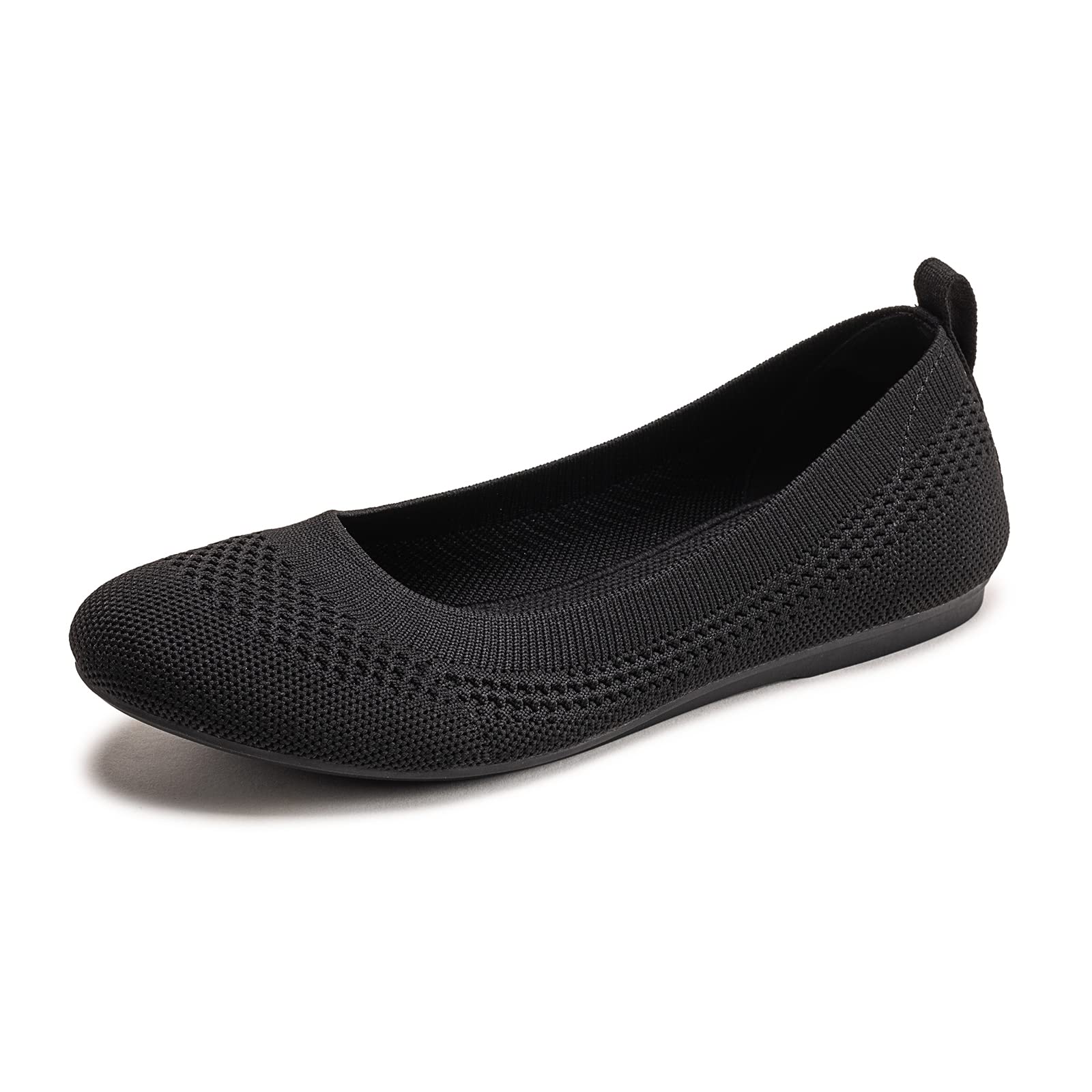Frank Mully Damen Ballerinas Slip On Knit Kleid Schuhe Pumps Schuhe Runde Zehe