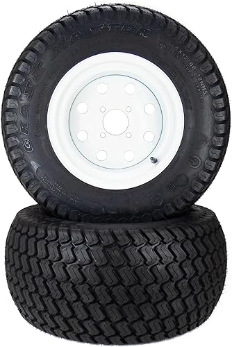 (2) Ruedas de céspedneumáticos 24x12.00-12 Se adapta a Exmark, Toro 109-8972 - 109-3156