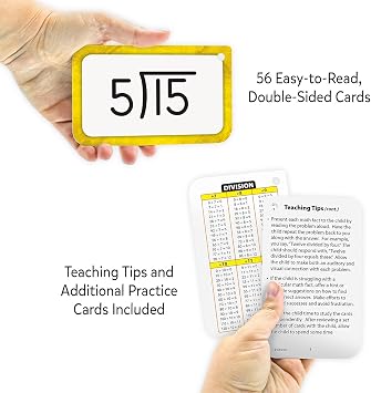 Teacher Created Resources Division Flash Cards (EP62036)