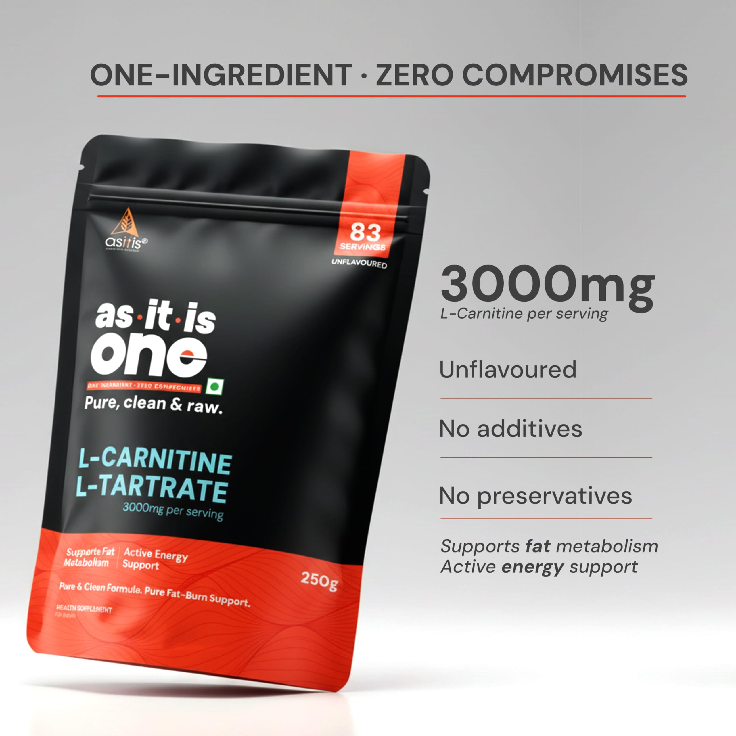 asitis l carnitine As It Is One L Tartrate Unflavoured Unsweetened making it an ideal EvenTone Medicated Soap for Squalane Skincare Choose Screw Cap Colour:Turquoise