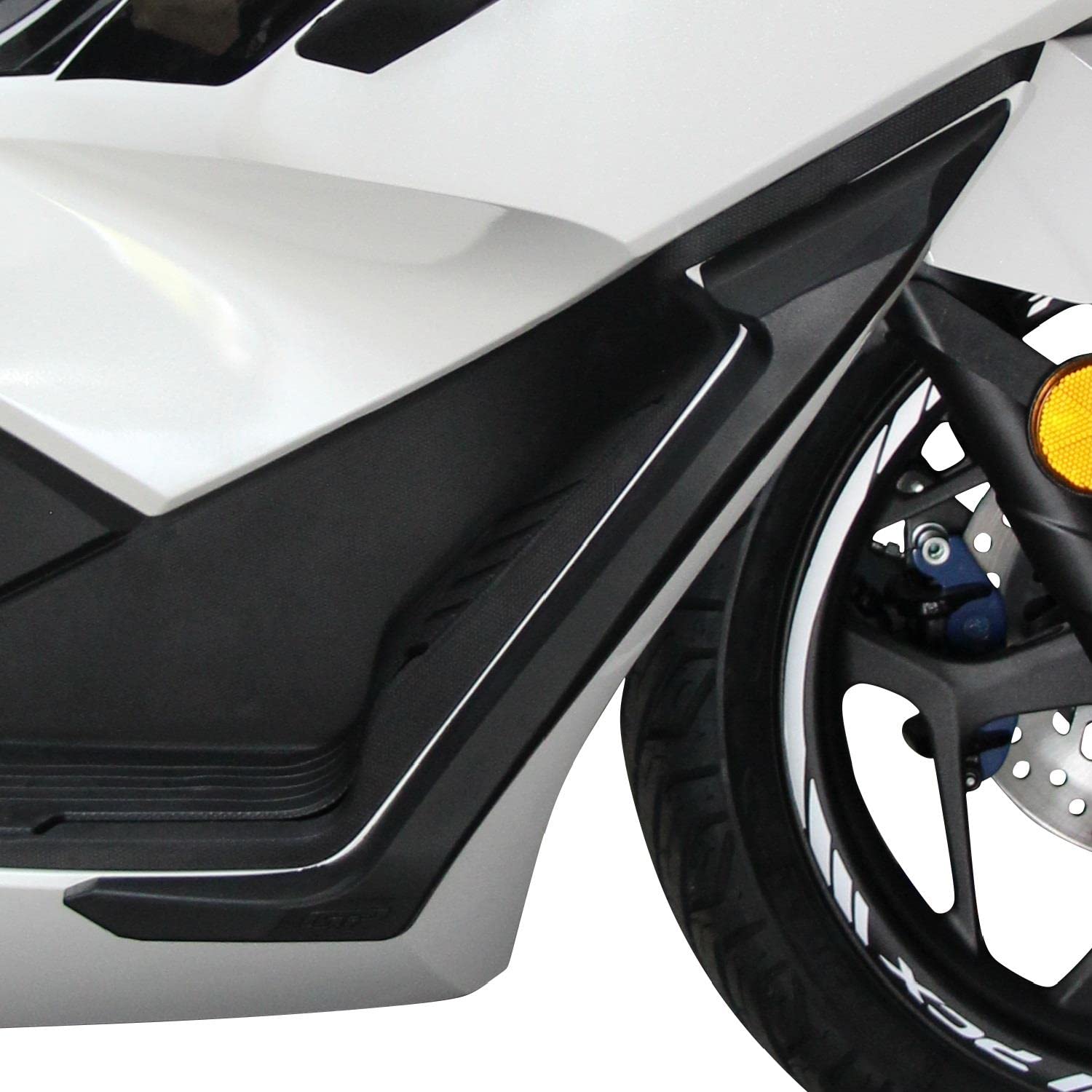 GP Kompozit Dla PCX 125/150 2021-2022 kompatybilny ochraniacz dolnej części nogi, czarny