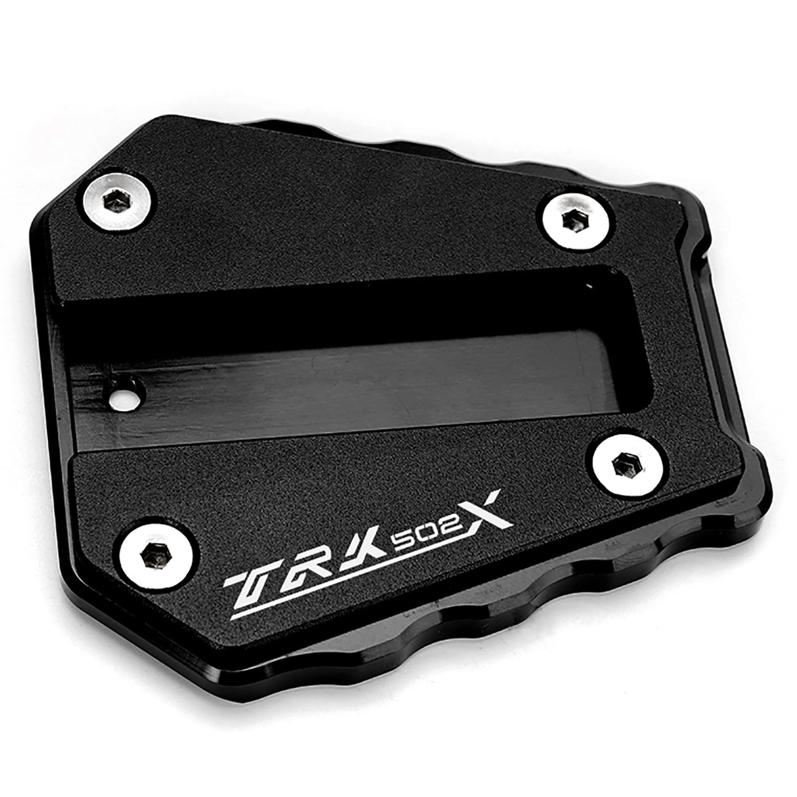 Laterale Estensione Cavalletto per Moto Accessori per benelli trk 502 x 2023 502x trk502x 2017-2022 (Nero)
