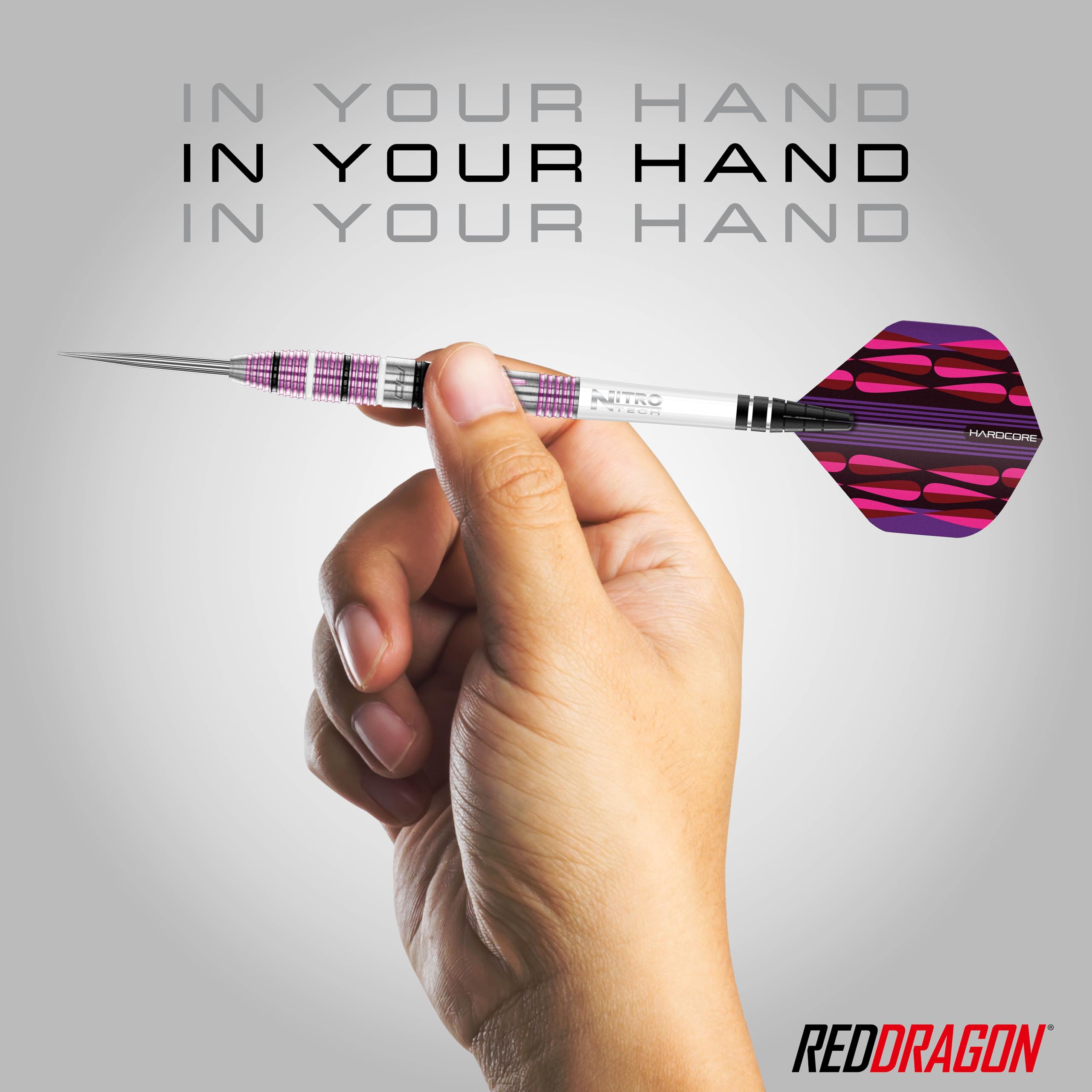 RED DRAGON Artura Seria Premium Wolframowe rzutki z lotkami i łodygami