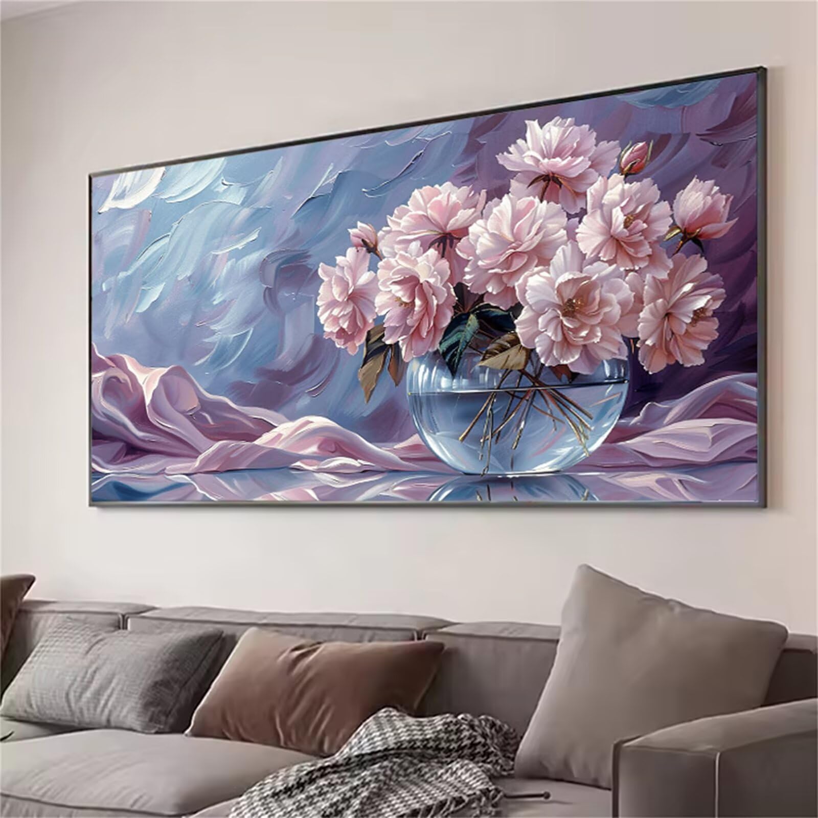 Diamentowa sztuka, roślina, zestaw do malowania diamentami 5D, kwiat, duża sztuka diamentowa, dla dorosłych, dla początkujących, DIY, kwadratowe, pełne wiercenie, haft krzyżykowy, stras, kryształ
