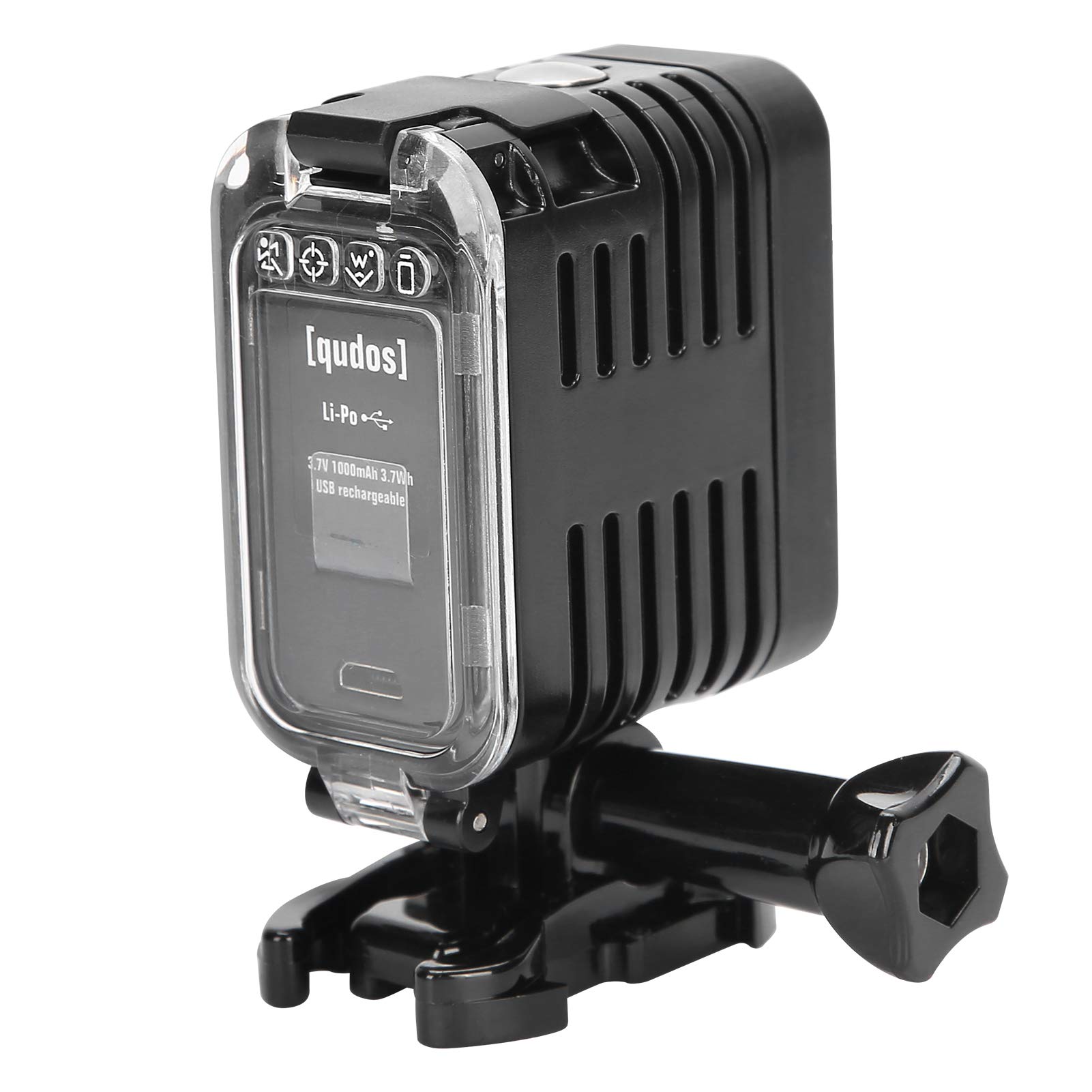 Unterwasser-Videolicht, 30 m Tauchlicht 3 Helligkeit Dimmbar Wasserdichtes LED-Videofüll-Nachtlicht für 4/3 +/3/2/1/sj4000/sj5000/sj6000/für Yi