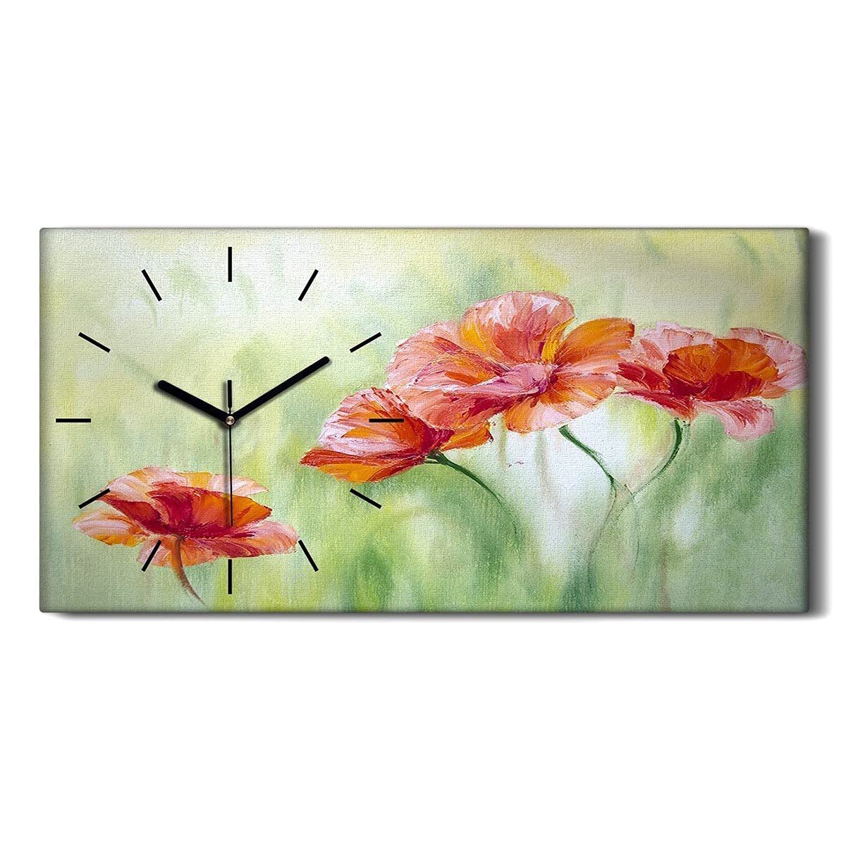 Horloge sur Toile Salon - Décoration Murale Art Moderne