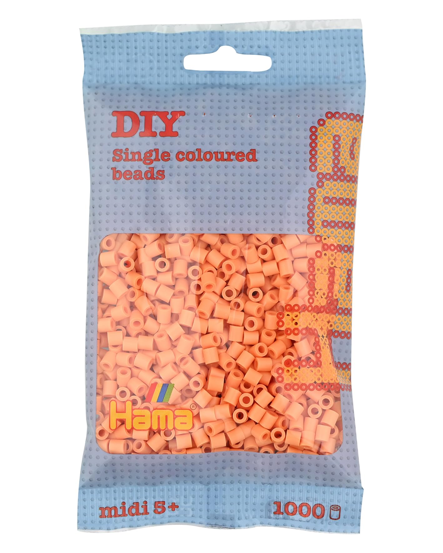 HAMA Bolsa de perlas | Aprox. 1000 cuentas midi fusibles para manualidades y mosaicos | Perlas de fusión para niños creativos 5+ | Juego de arte y decoración | Light Blue — view 25