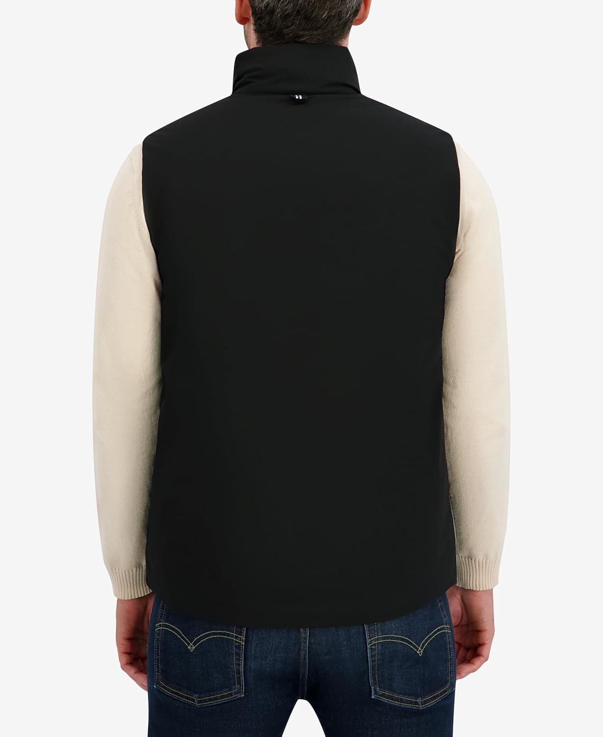 Nautica Men's Lightweight Mechanical Stretch Softshell Vest – Water-resistant Transitional Layer - Image 3