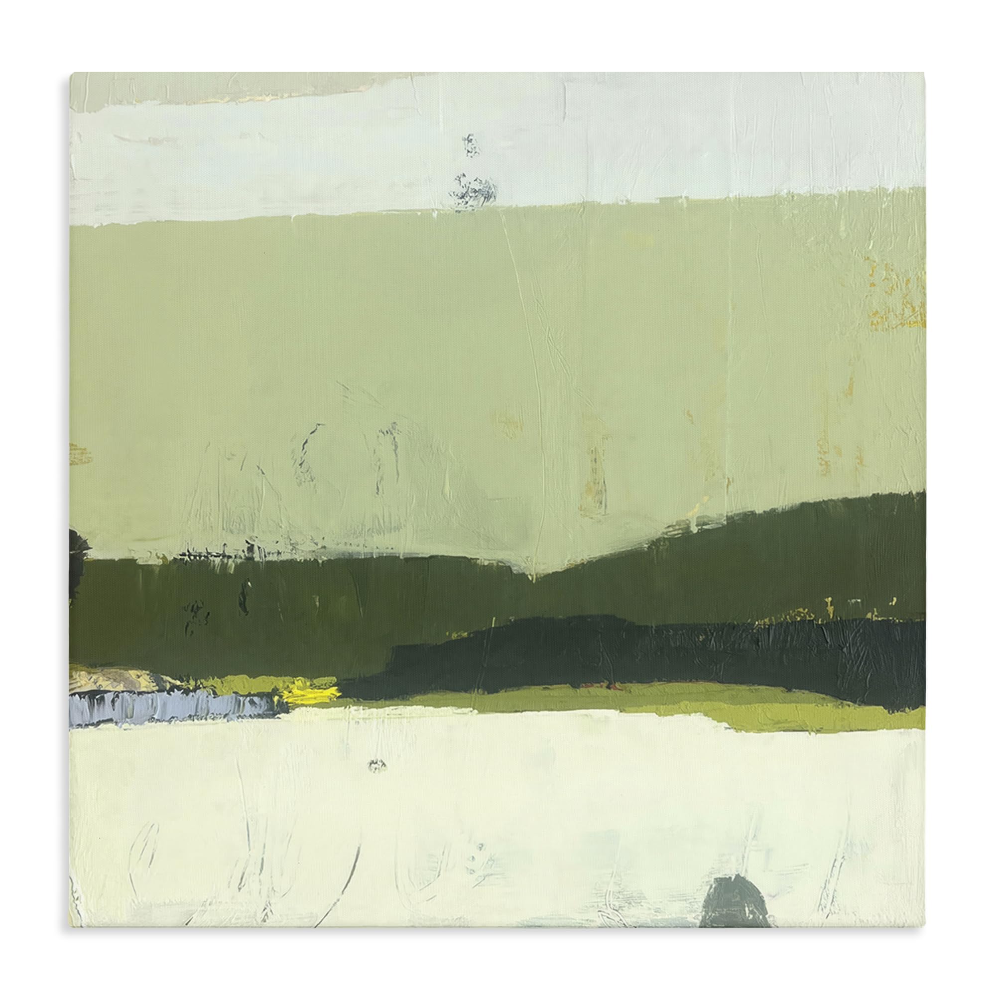 Stupell Industries Unframed Serene Abstract Landscape, 30 X 30 Inch Canvas Wall Art