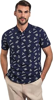 DALYDRESS Men Fancy Regular Fit Cotton Polo Shirt DDMxx005444 Modern