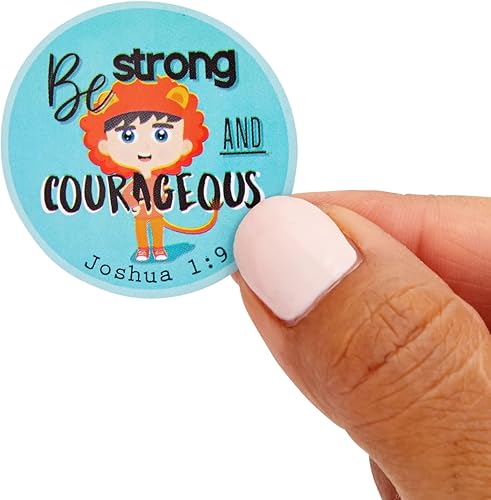 Miniatura 4 de Rollo de calcomanías con versículo bíblico, calcomanías religiosas para niños, manualidades de escuela dominical, suministros de estudio bíblico de