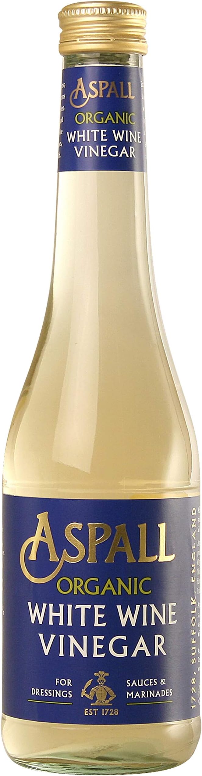 Aspalls Organic White Wine Vinegar - 6x350ml