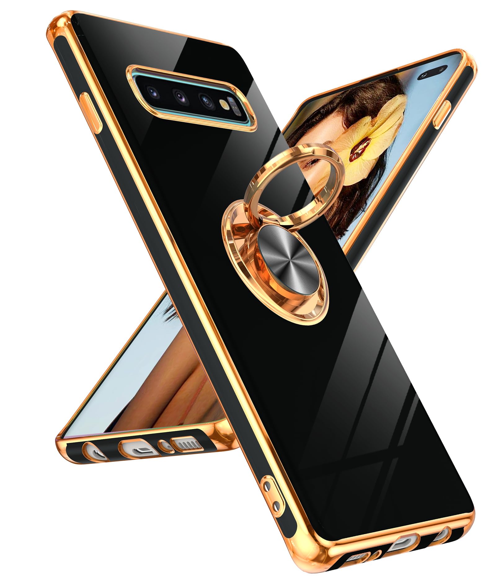 Galaxy S10+ Samsung S10 Case With Stand LeYi For Samsung Galaxy