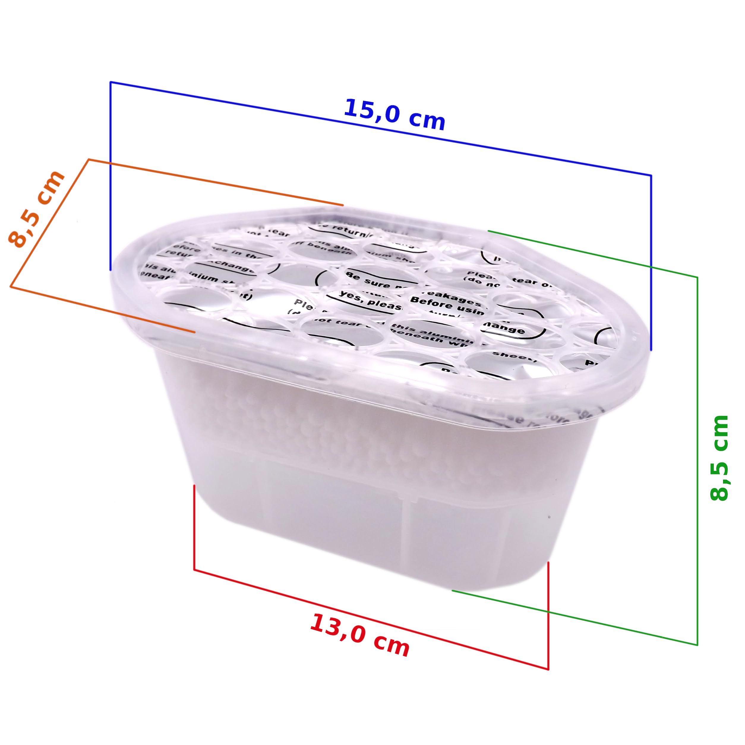 SET 12 vaschette 400ml assorbi umidità INODORE CARBONI GELSOMINO LAVANDA OCEAN VANIGLIA anti odore muffa deumidificatore sali per bagno cucina camper caravan roulotte ripostiglio dispensa armadio