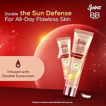 SpinZ Bb Pro Brightening & Beauty Full Coverage Radiant Face Cream