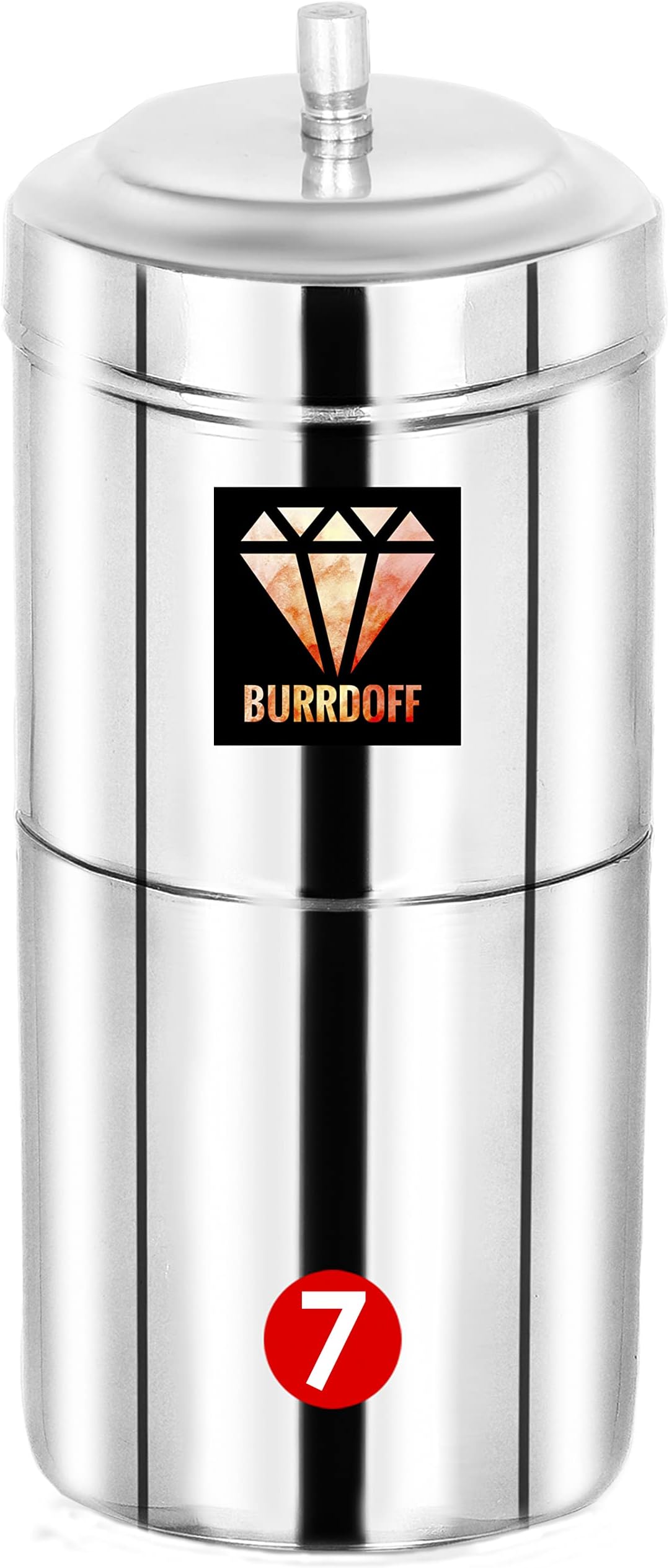 BURRDOFF 304 Grade Stainless Steel Coffee Maker Filter (250ml) | Home Coffee Filter | Filter for Home
