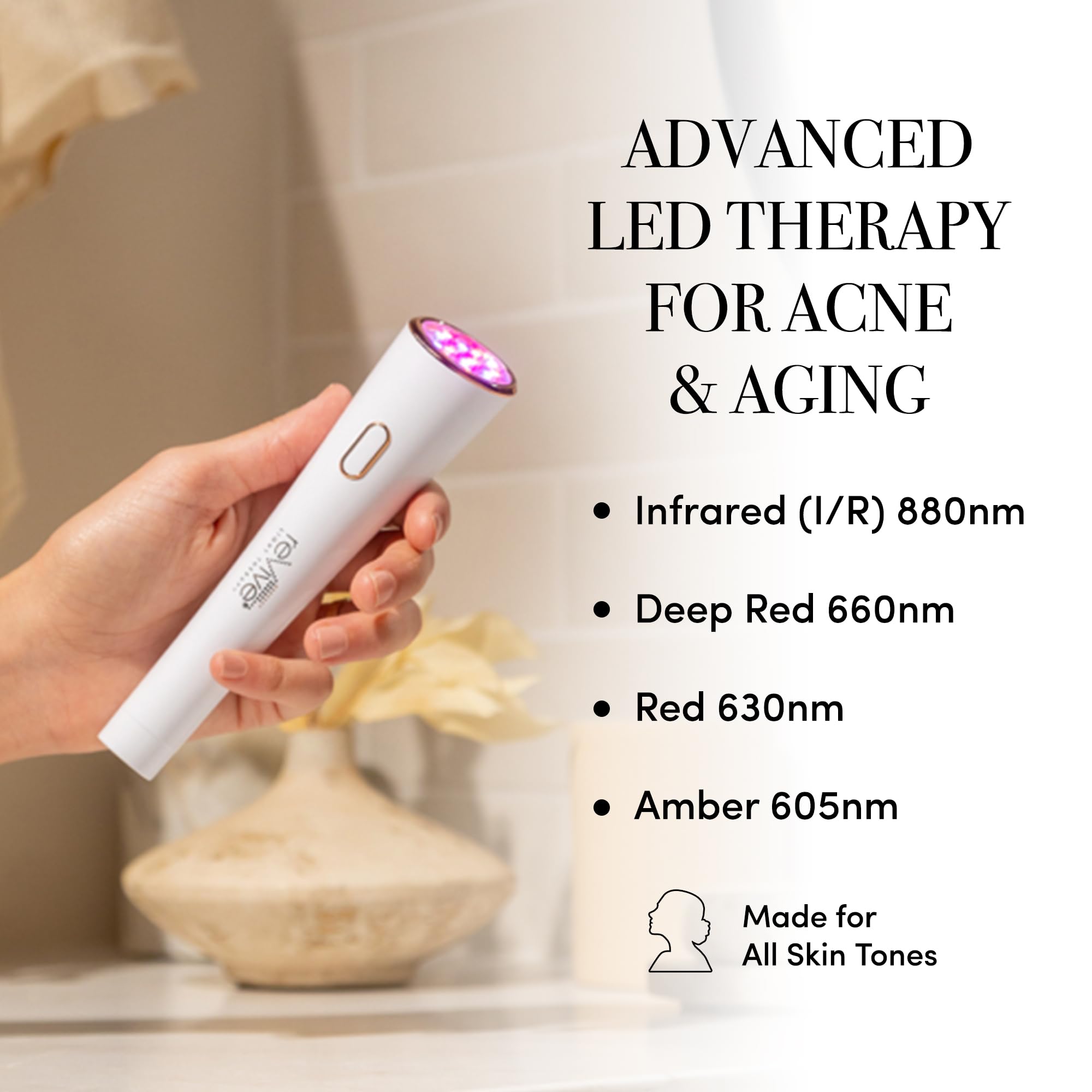 Amazon.com: reVive Lux Collection Glo Aging & Acne Device, FDA
