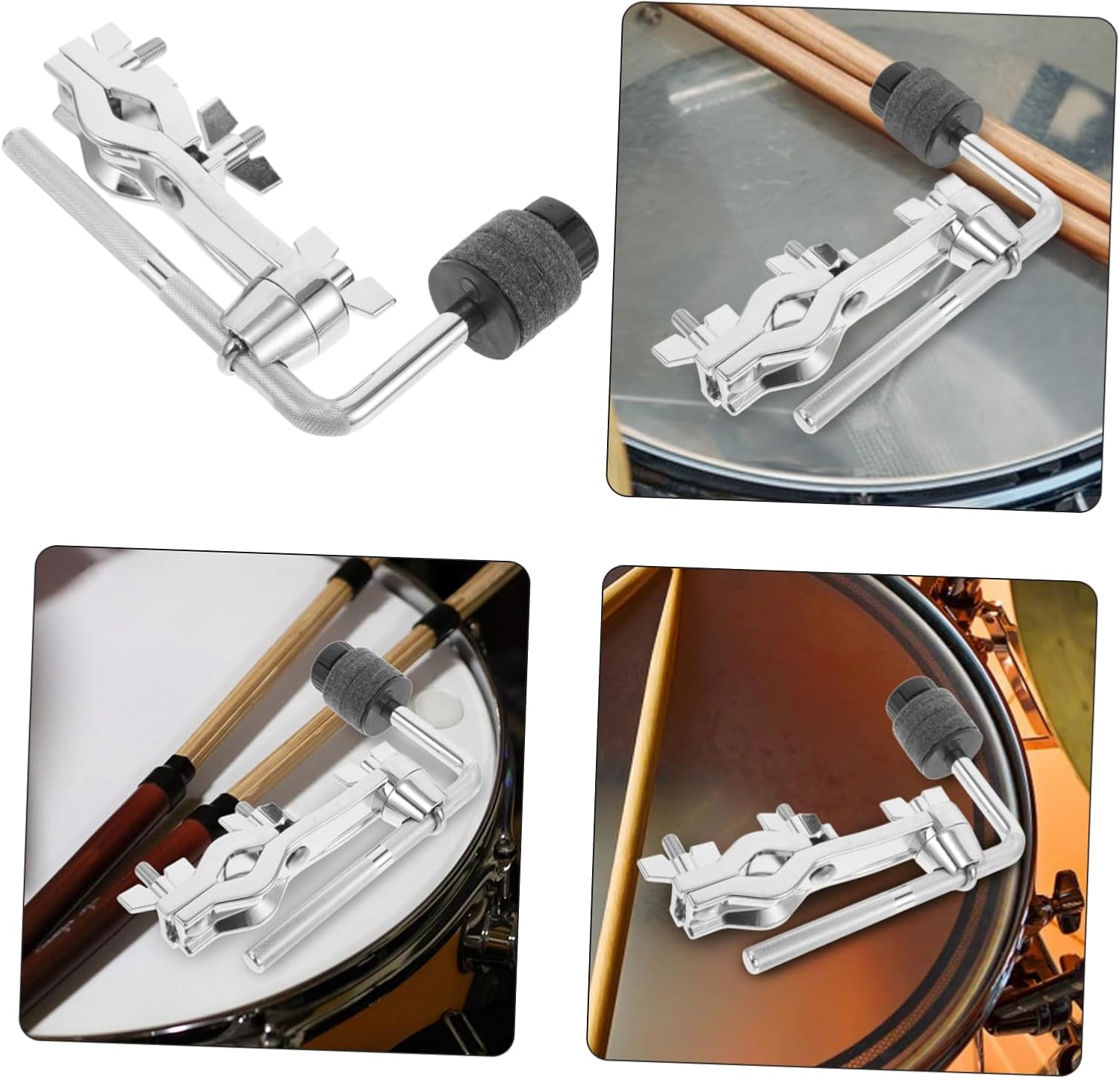 Drum Set Mounting Clamp for Adjustable Cymbal Extension Arm Bracket for Jazz Drum Kits and Percussion Instruments Quick Installation and Settings