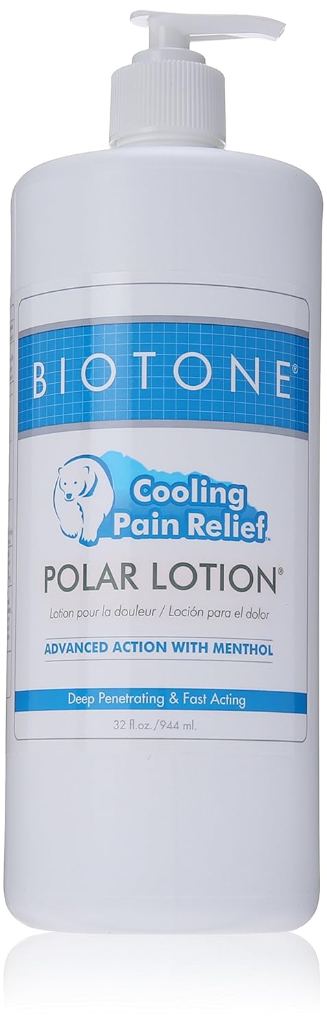 Biotone Polar Lotion 32 Ounce Bottle With Pump