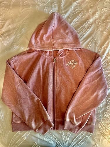Soft+pink+lightweight zip up hoodie