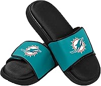 Vista 20 de FOCO mens NFL Team Logo Sport Shower Foam Slide Flip Flop Sandals