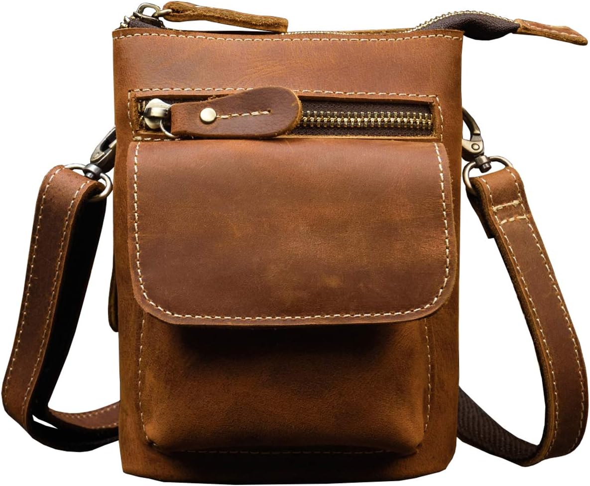 ウエストポーチ ベルトポーチ メンズ ヒップバッグ ショルダーバッグ 本革 3way 小型 レザー 男女兼用 ポーチ ウエストバッグ レザーポーチ レディース 携帯 財布など収納 ブラウン1 最安挑戦 ウエストポーチ ベルトポーチ メンズ ヒップバッグ ショルダーバッグ 本革 3way 小型 レザー 男女兼用 ポーチ ウエストバッグ レザーポーチ レディース 携帯 財布など収納 ブラウン1 最安挑戦