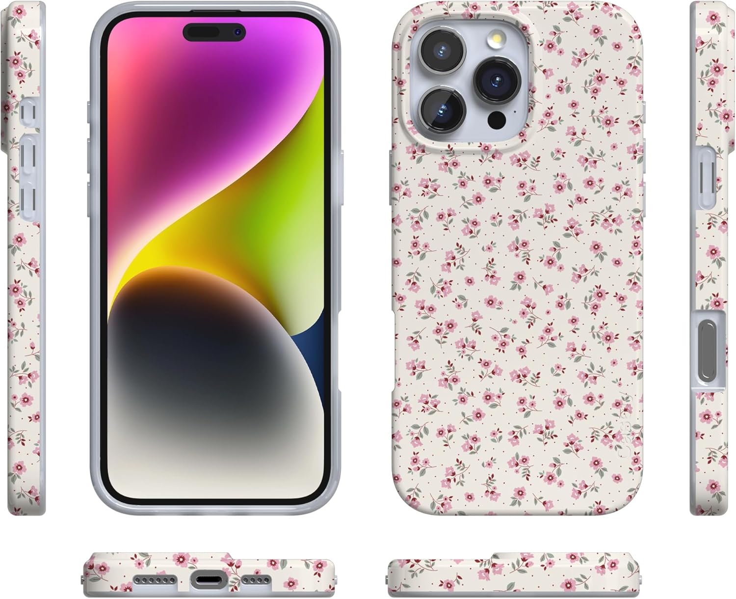 Casely iPhone 16 Pro Case | Cottage Charm | Cottagecore | Compatible with MagSafe | Classic Ultra Slim Design - Image 8