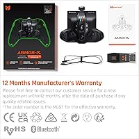 Vista 9 de BIGBIG WON Paletas para Xbox Series XS Controller, ARMOR-X para Xbox Series XSXbox OneSwitchWin, mapeo inalámbrico de accesorios de botón trasero