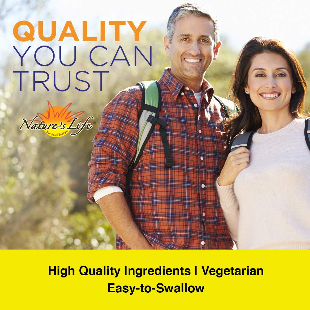 Nature's Life Vitamin K 1000mcg | Phylloquinone K-1 Supplement, Healthy Bones & Cardiovascular Support | 50CT — Amazon image 4