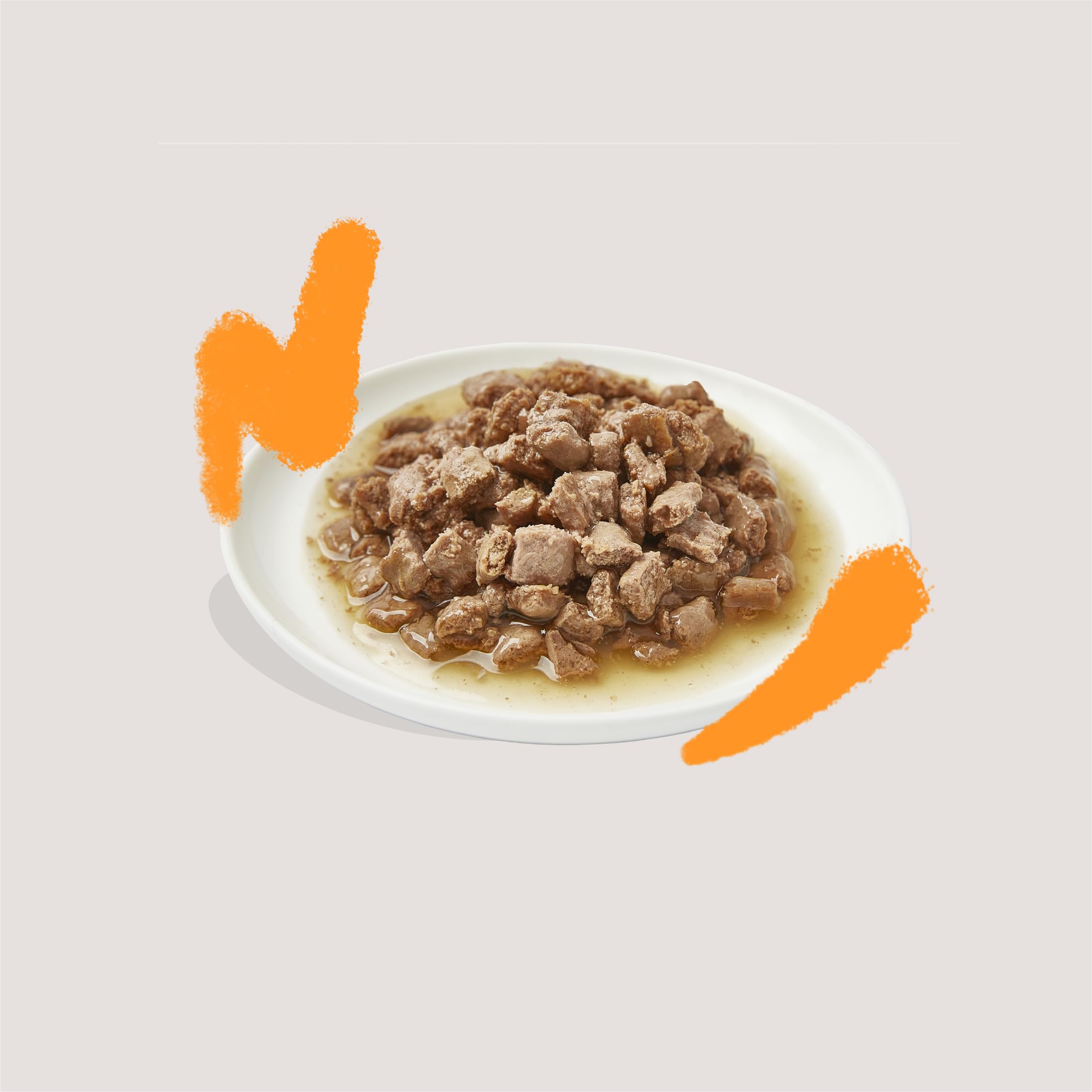 Edgard Cooper Comida húmeda para Gatos, Multipack, (Pollo/Salmón/Pavo/Cordero, 24 x 85g) trocitos en Salsa, para Gatos esterilizados o Activos, Carne Fresca con Ingredientes Naturales