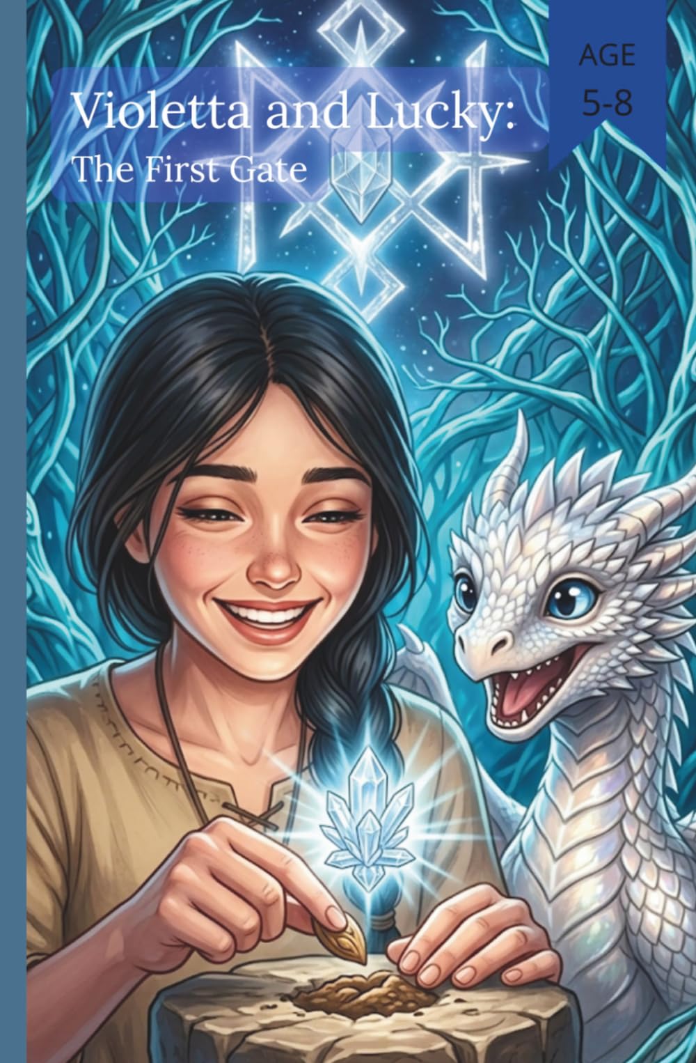 Violetta and Lucky: The First Gate(Comics for Kids) (Violetta and Lucky: Nine Runes(Comics for Kids))