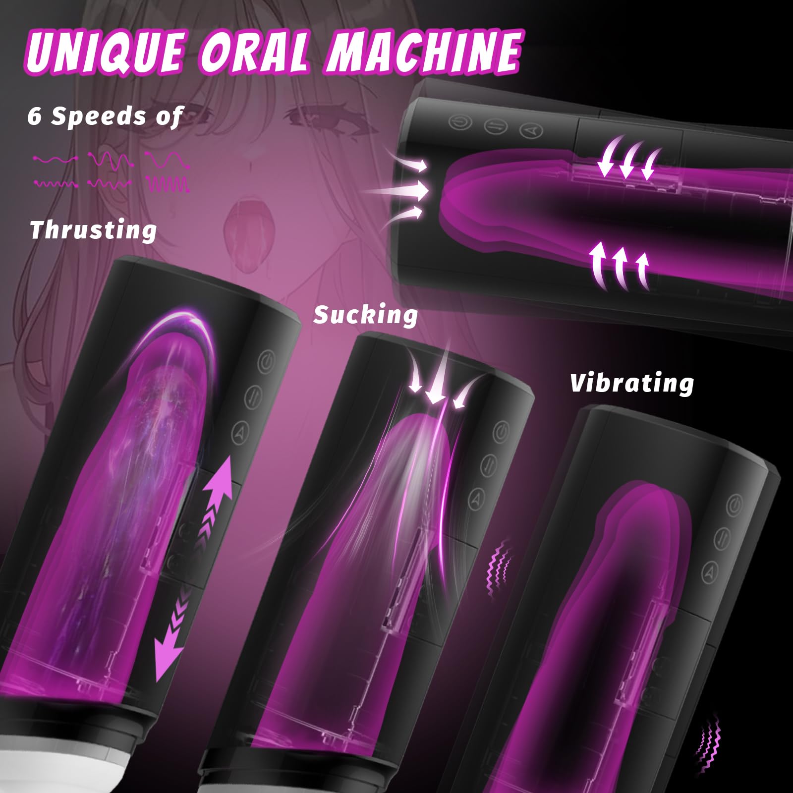 masturbadores automaticos FlickMe - Mini Rechargeable Finger Ring Vibrator main image 1