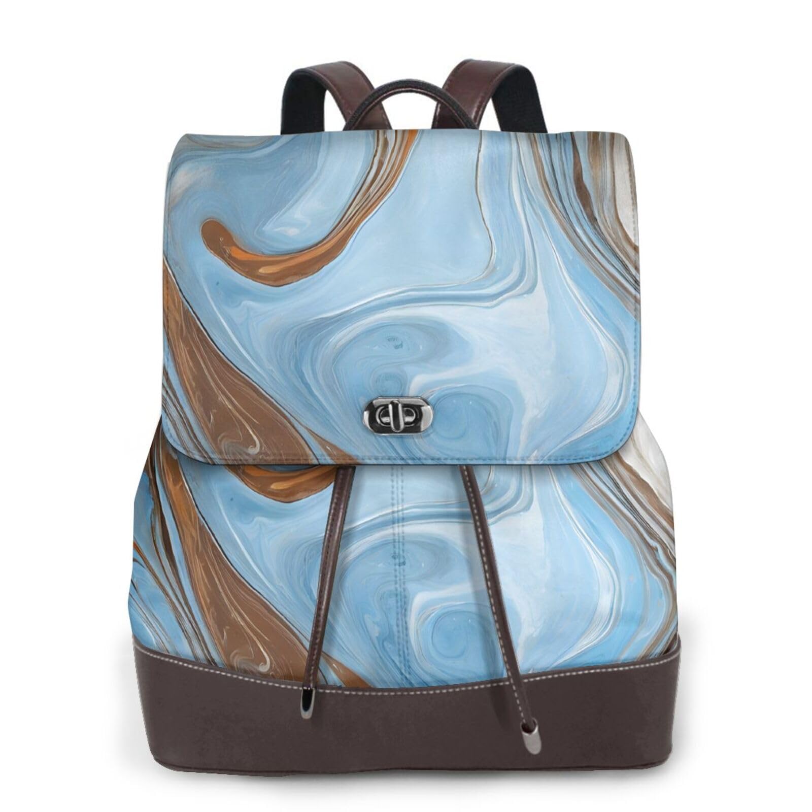 Stylish Teal and Brown Women\'s Backpack JDEFEG 3 Person Tent Women main image 2