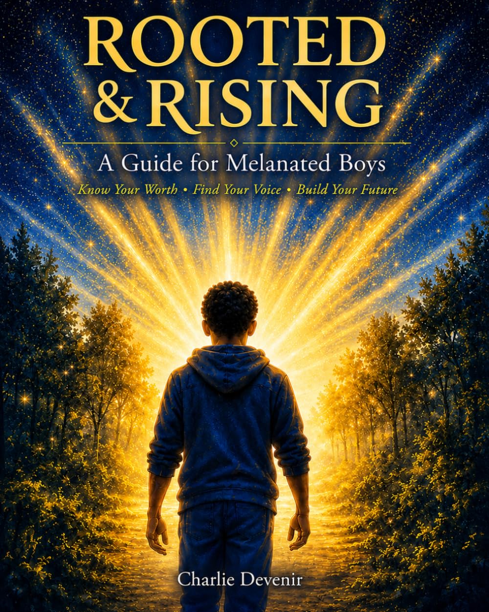 ROOTED & RISING: A Guide for Melanated Boys Know Your Worth, Find Your Voice, Build Your Future