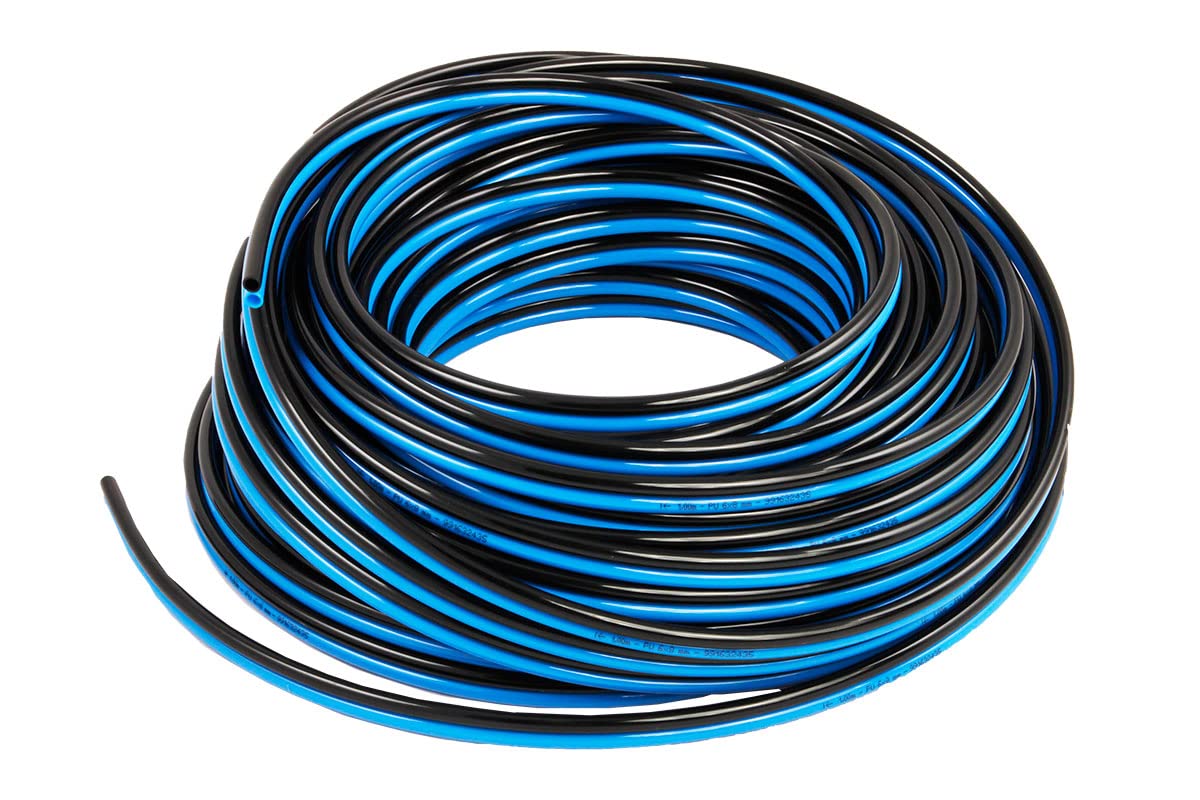 Tuyau Double 8 mm - Flexible Anti-Pliage pour Nettoyage Solaire | Vendu au mètre, idéal pour perche télescopique, résistant à la pression et température, connecteur en Y compatible